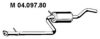 EBERSP?CHER 04.097.80 Middle Silencer